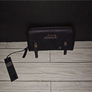 Joe’s Jeans Black Wallet Card Holder Purse Pocketbook Nexus Style New
